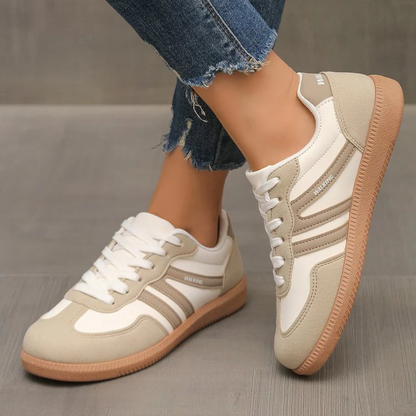 Women’s Nova Retro Colorblock Sneakers – Casual Lightweight Comfort Trainers